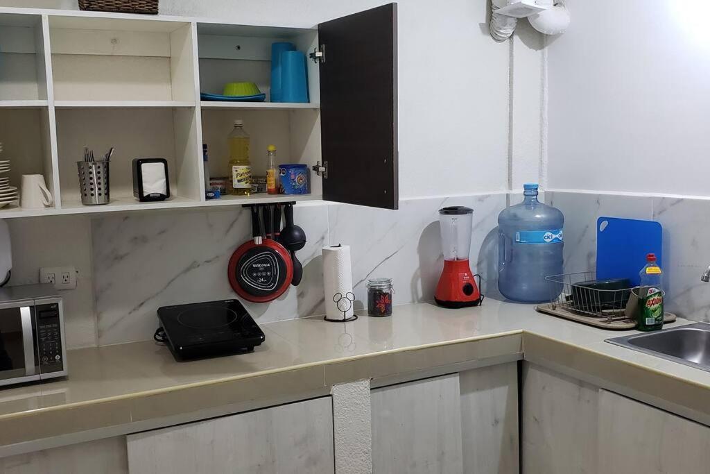 Departamento Comodo Centrico Tv Ac Wifi Cocina Parking, Letra C Ciudad Valles Eksteriør billede