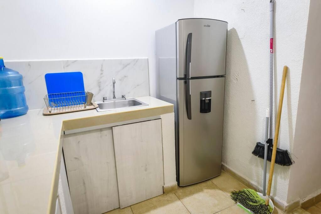 Departamento Comodo Centrico Tv Ac Wifi Cocina Parking, Letra C Ciudad Valles Eksteriør billede