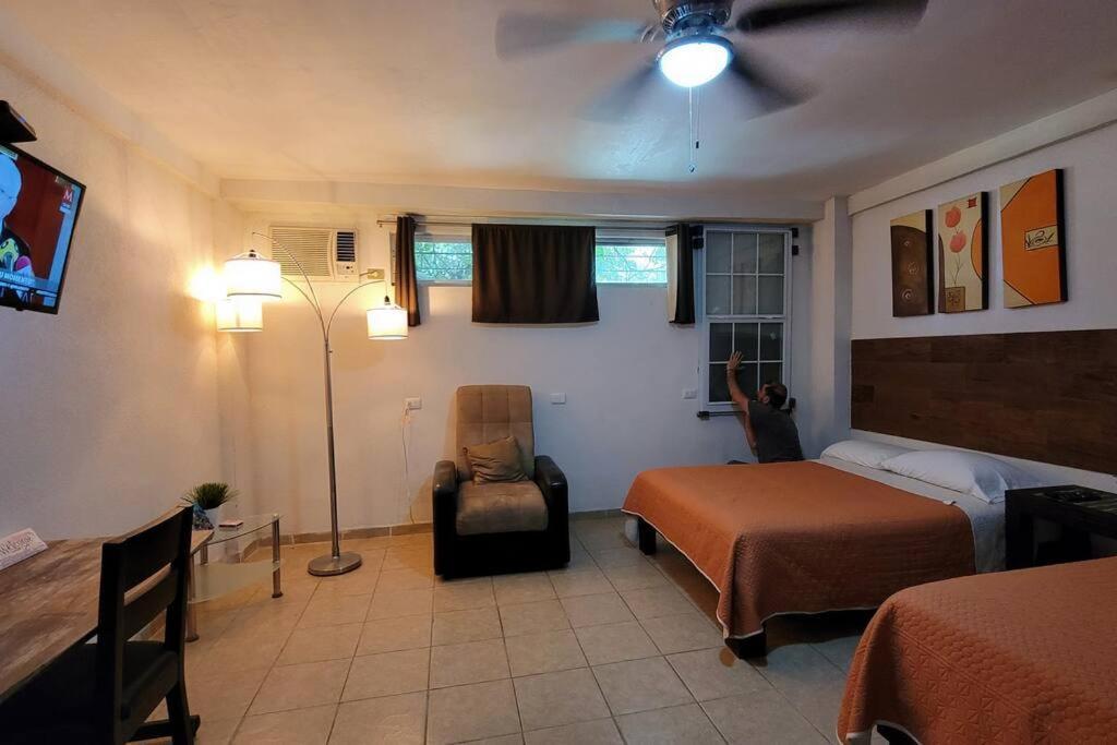 Departamento Comodo Centrico Tv Ac Wifi Cocina Parking, Letra C Ciudad Valles Eksteriør billede